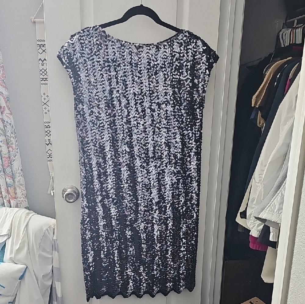 Elegant Sequin Mini Dress